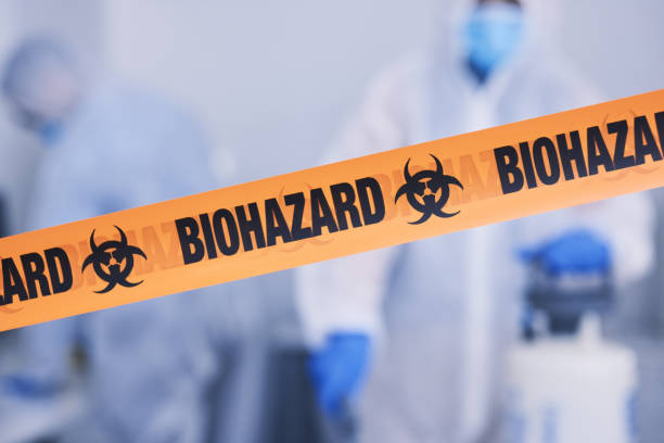 Professional Biohazard Cleanup technician working in Jonesboro, IN